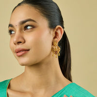 Temple Earring Silver Temple Earring 180396