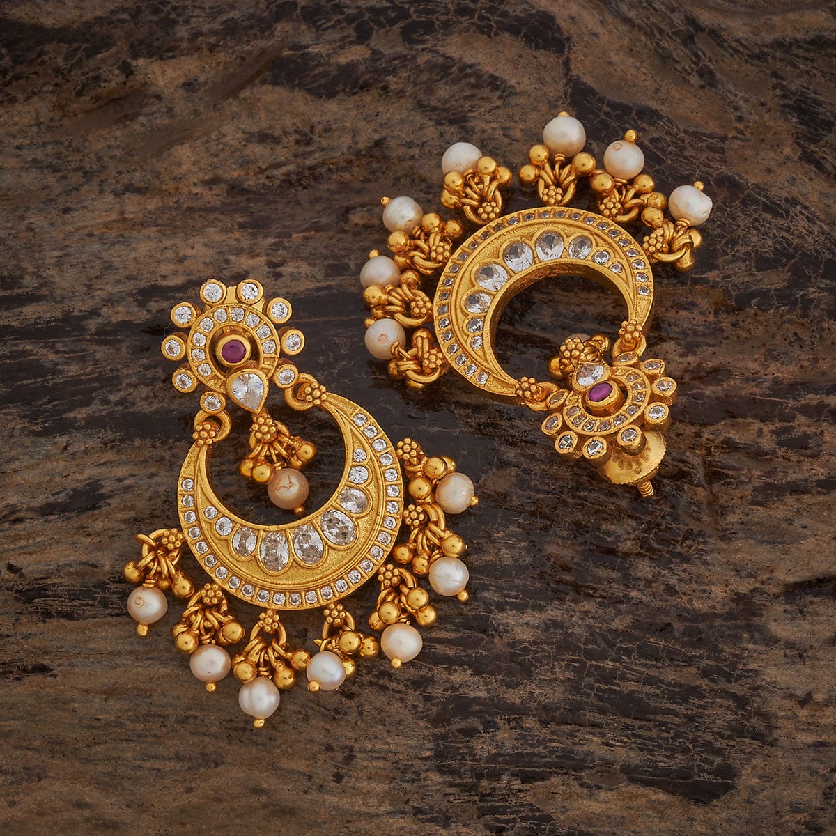 Temple Earring Silver Temple Earring 181803