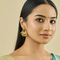 Temple Earring Silver Temple Earring 181803