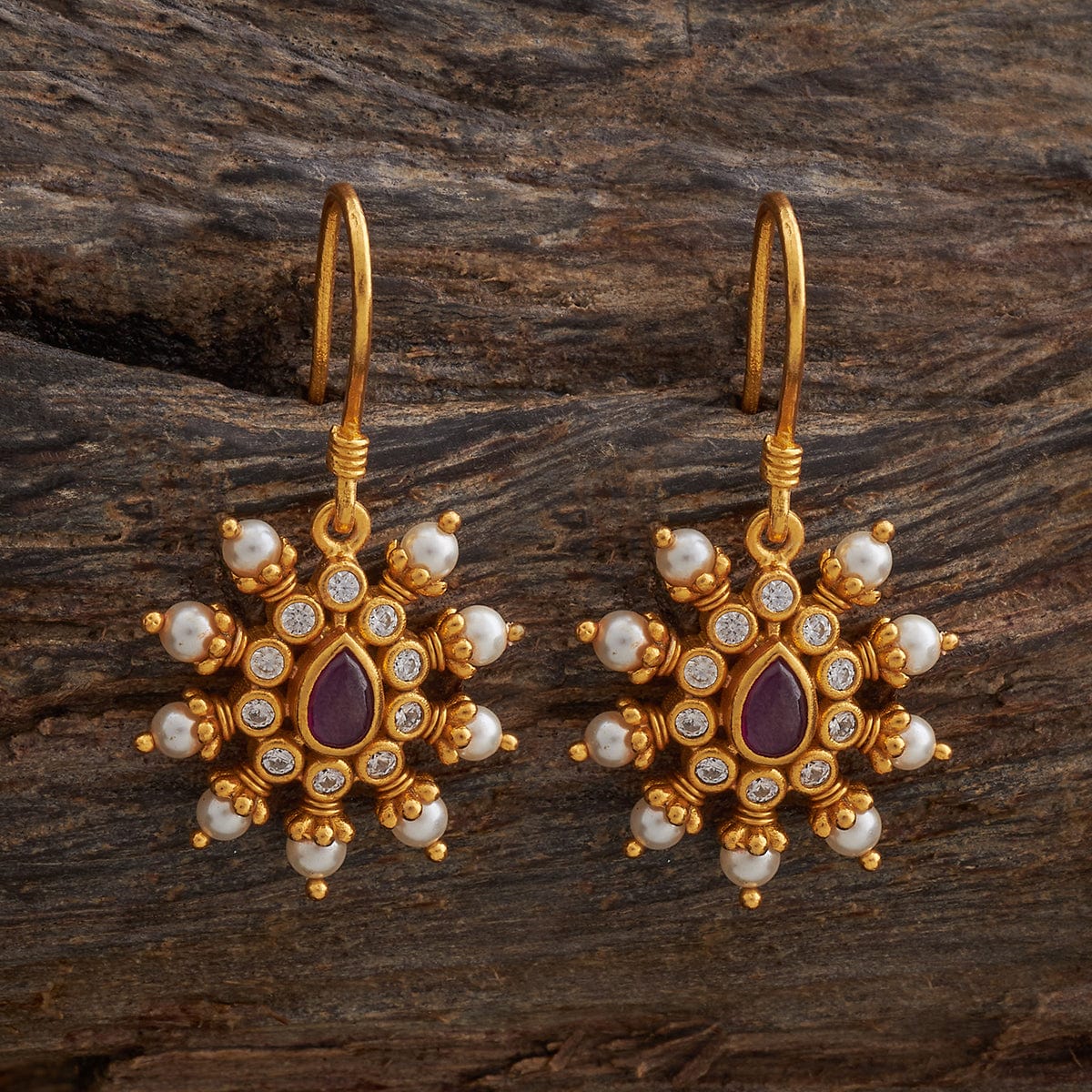 Temple Earring Silver Temple Earring 182391