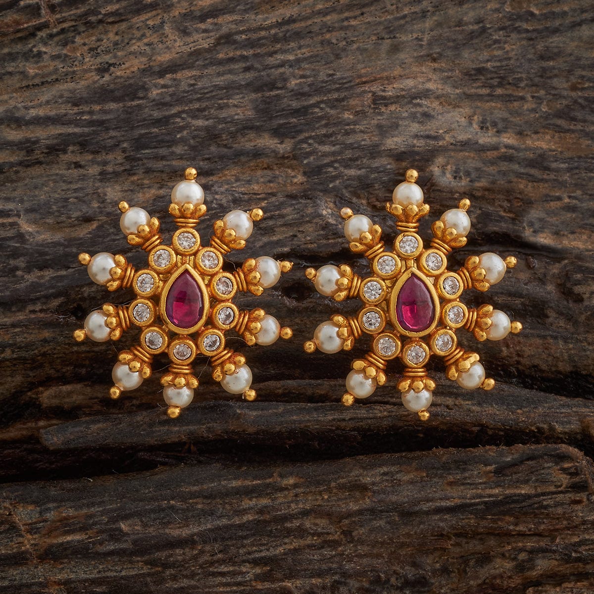 Temple Earring Silver Temple Earring 182398