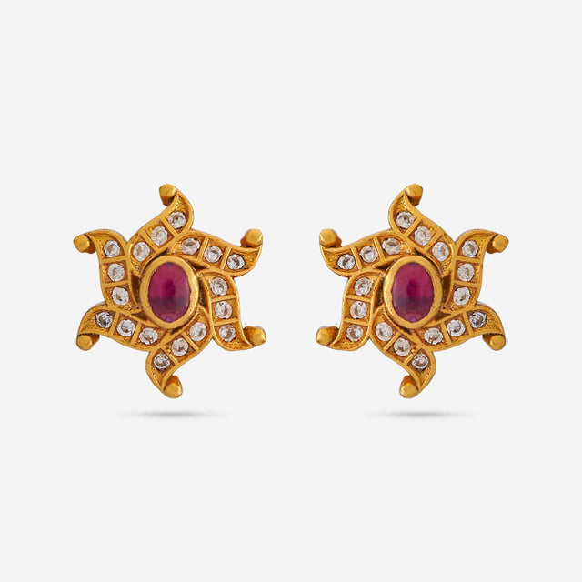 Temple Earring Silver Temple Earring 186501