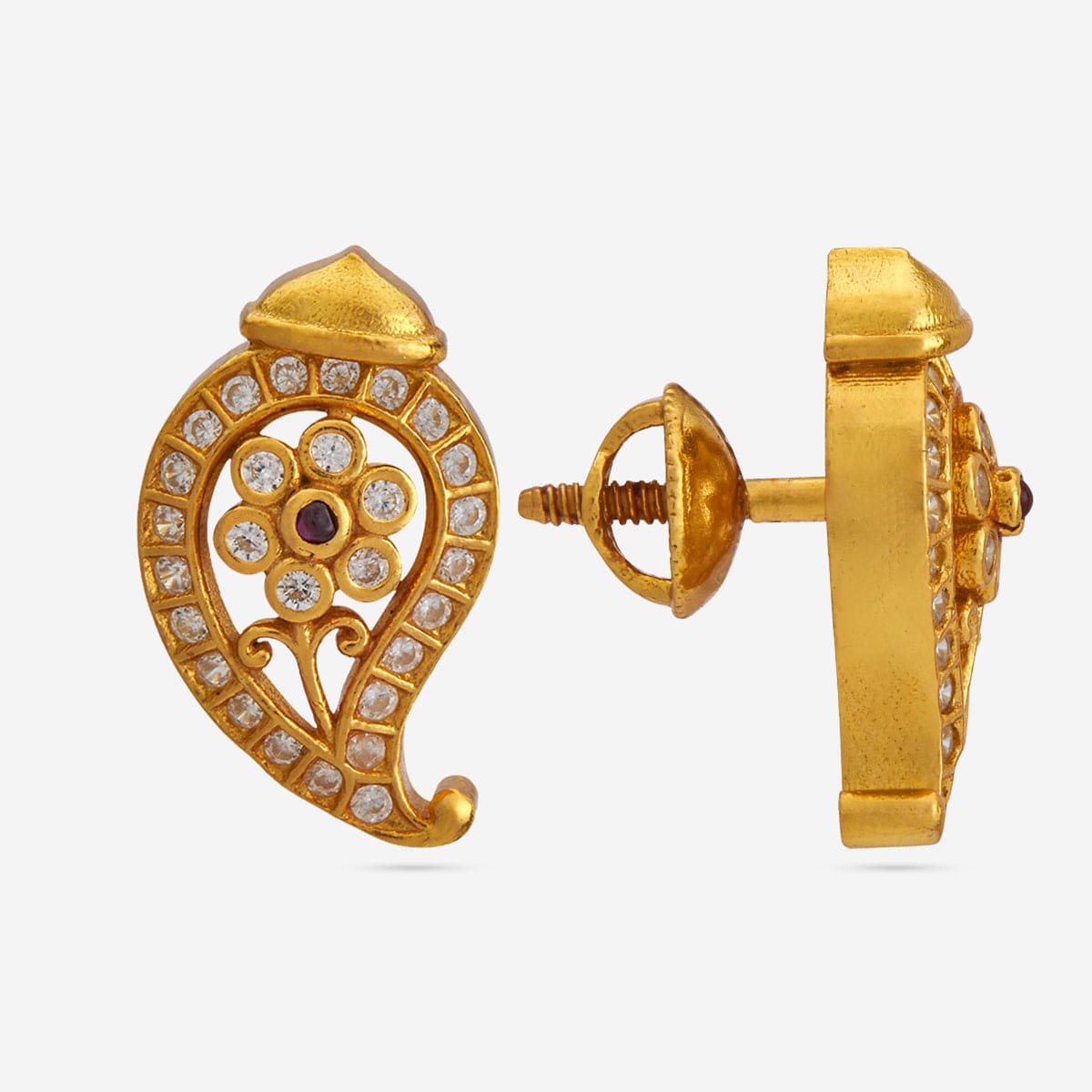 Temple Earring Silver Temple Earring 186504