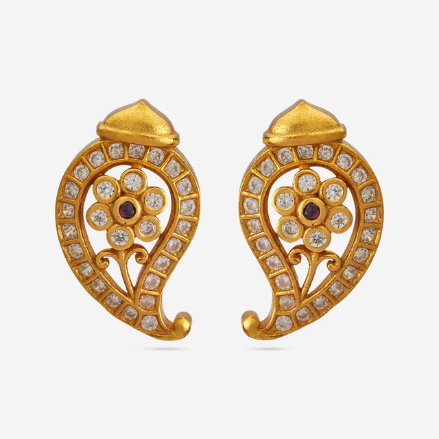 Temple Earring Silver Temple Earring 186504