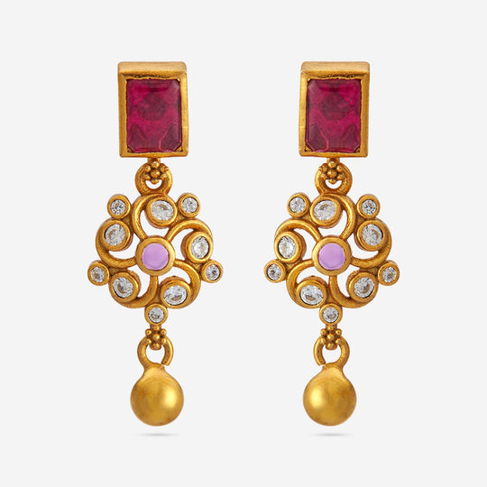 Temple Earring Silver Temple Earring 186509