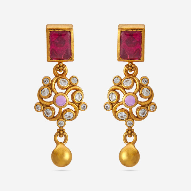 Temple Earring Silver Temple Earring 186509