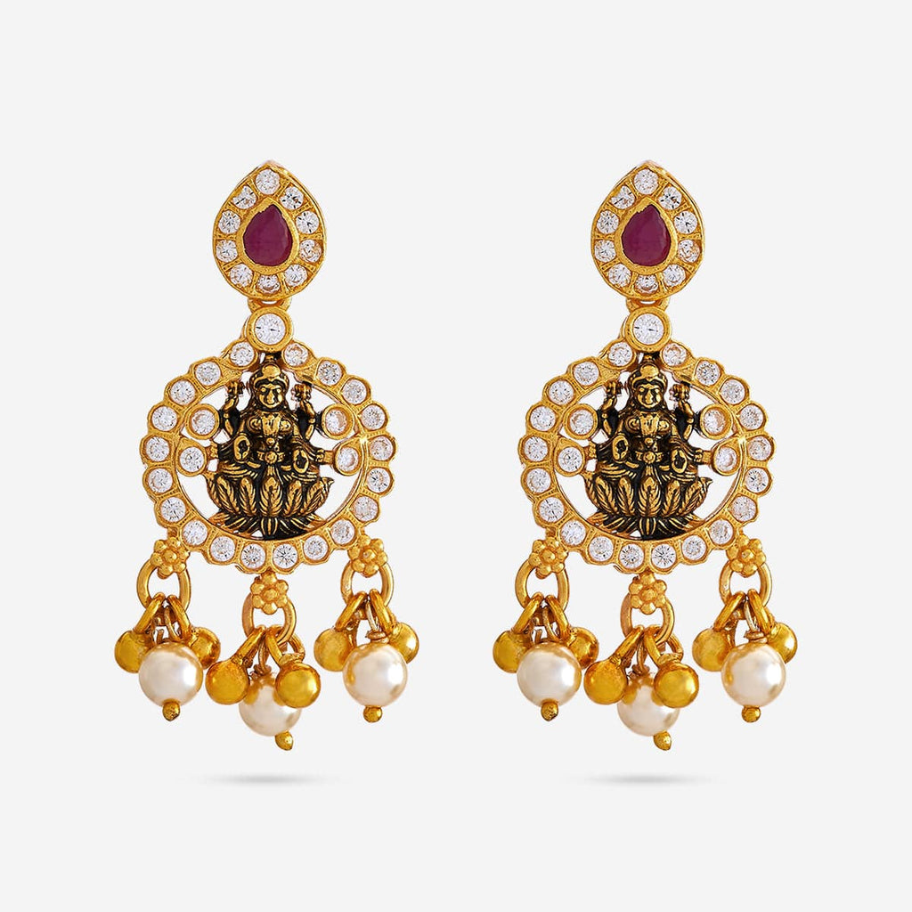 Temple Earring Silver Temple Earring 186584