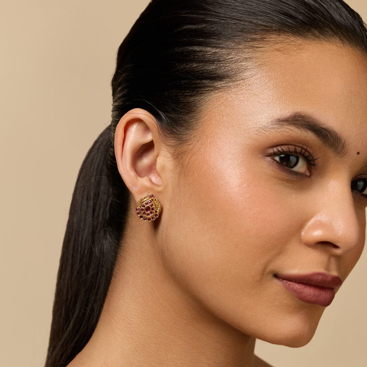 Temple Earring Silver Temple Earring 188154