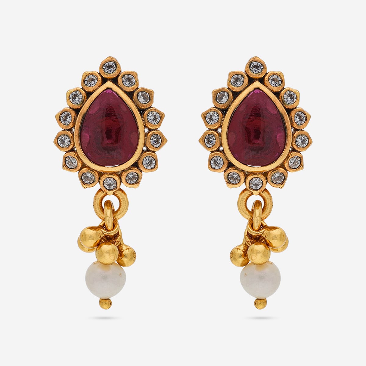 Temple Earring Silver Temple Earring 188181