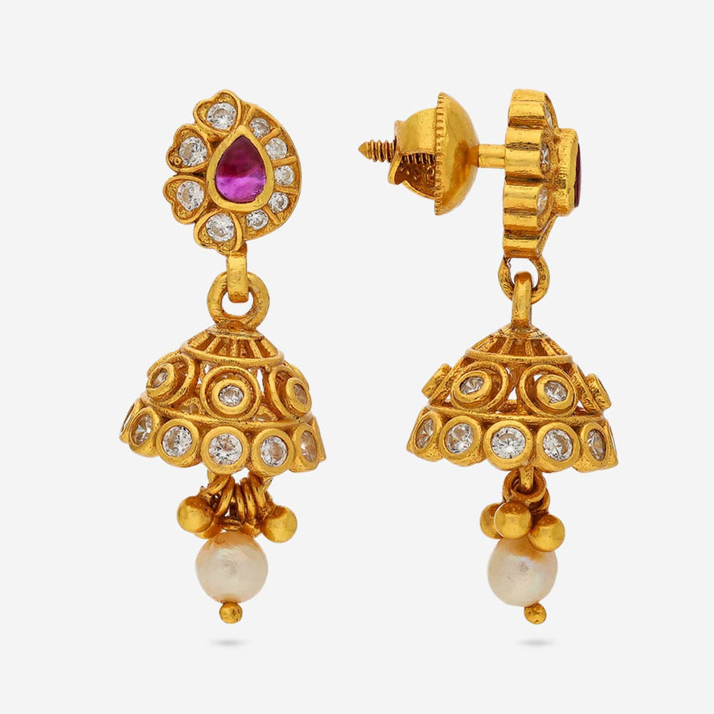 Temple Earring Silver Temple Earring 191893