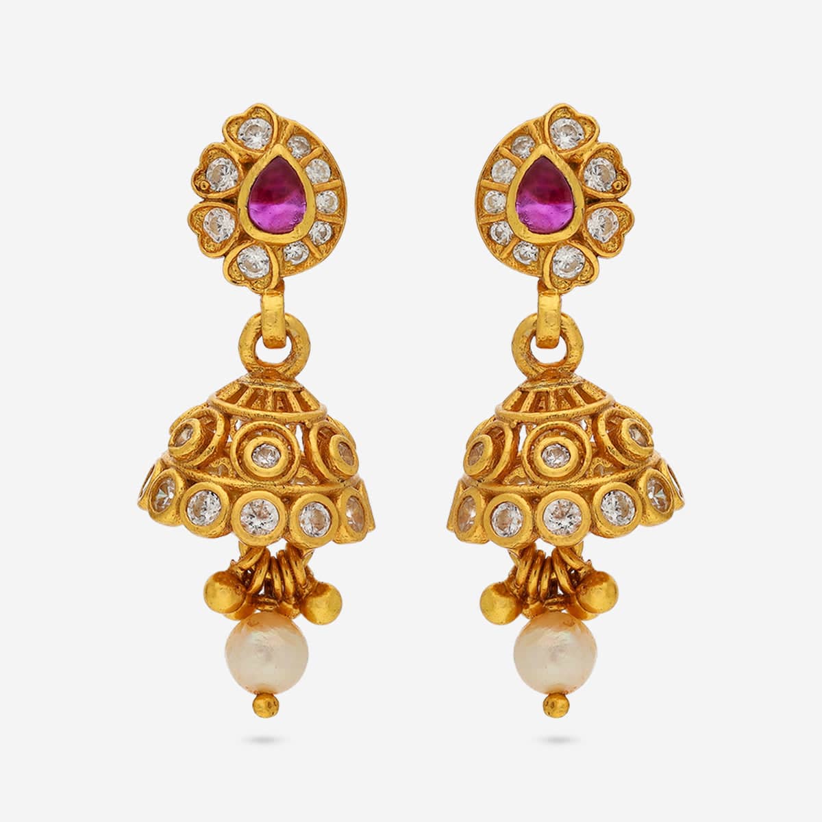 Temple Earring Silver Temple Earring 191893