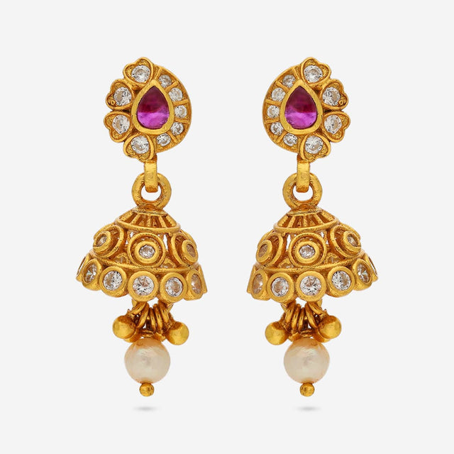 Temple Earring Silver Temple Earring 191893