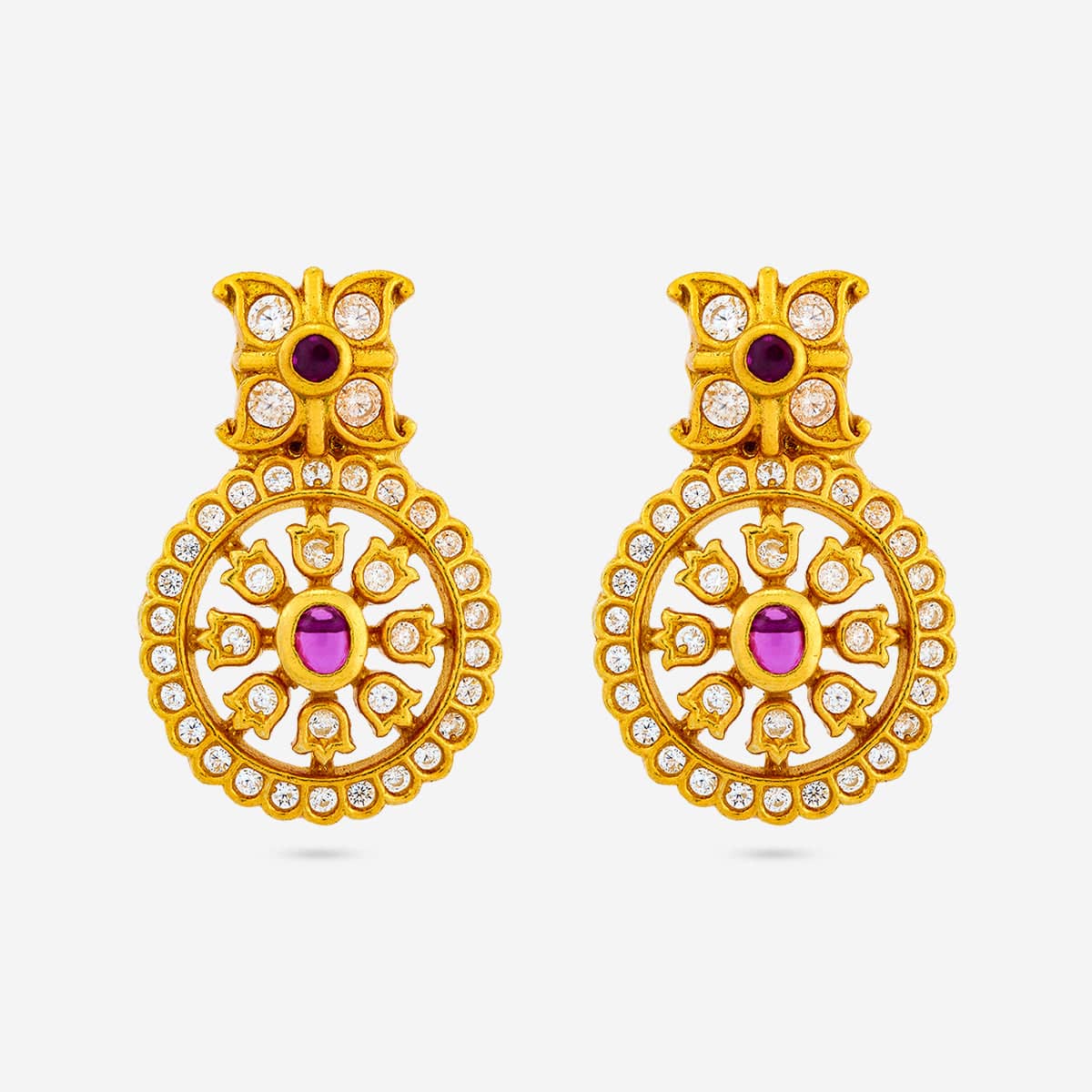 Temple Earring Silver Temple Earring 193851