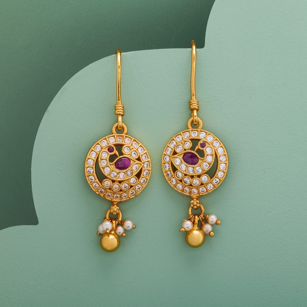 Temple Earring Silver Temple Earring 197012