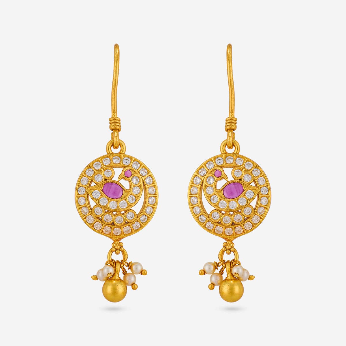 Temple Earring Silver Temple Earring 197012