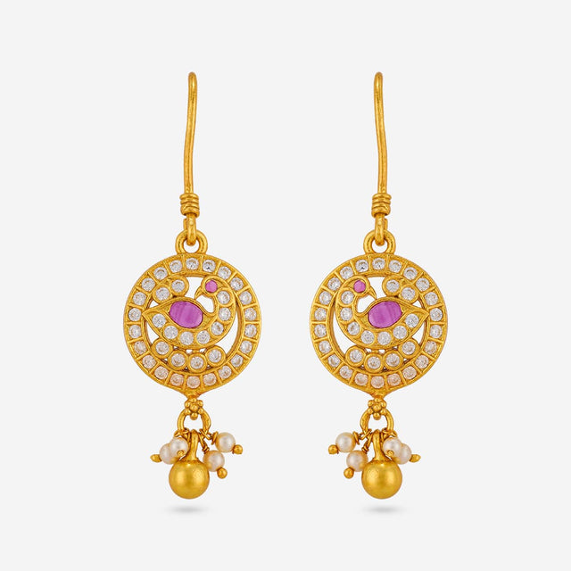 Temple Earring Silver Temple Earring 197012