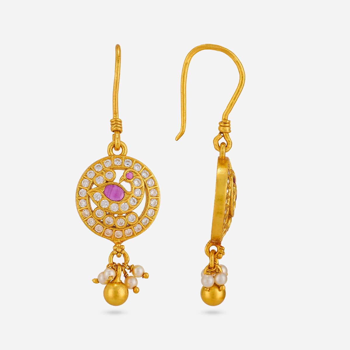 Temple Earring Silver Temple Earring 197012