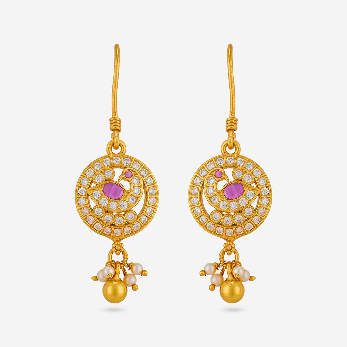Temple Earring Silver Temple Earring 197012