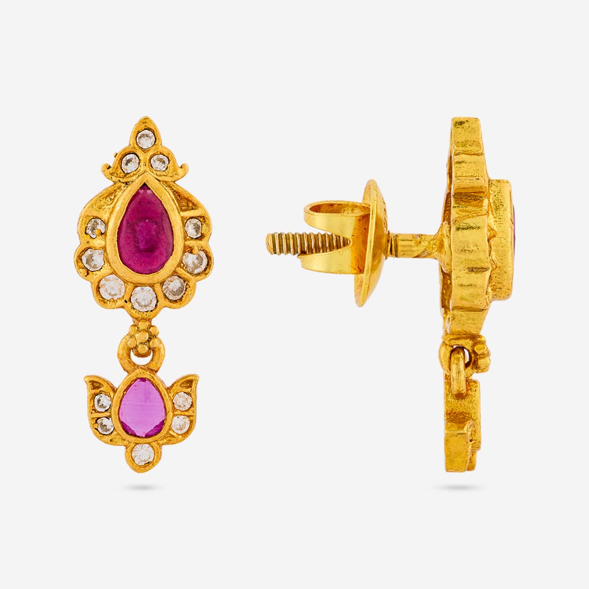 Temple Earring Silver Temple Earring 197058