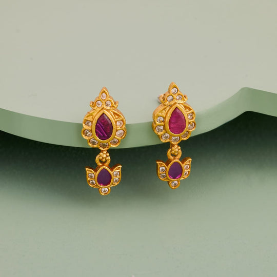 Temple Earring Silver Temple Earring 197058