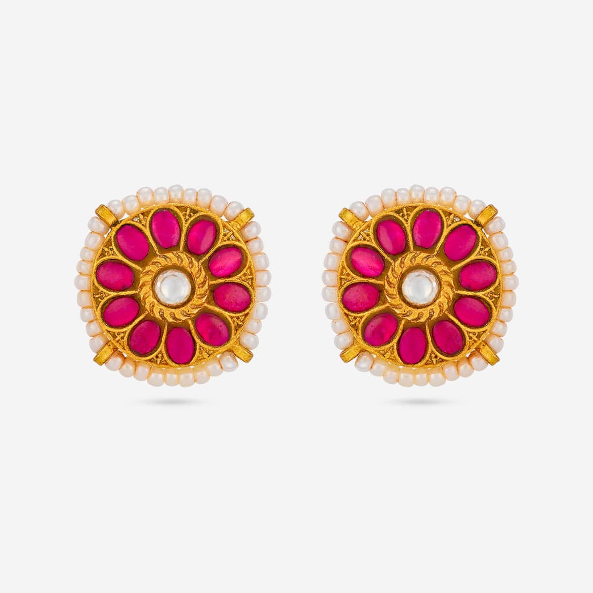 Temple Earring Silver Temple Earring 198432