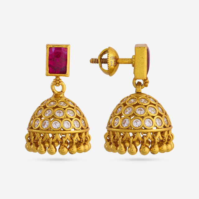 Temple Earring Silver Temple Earring 198578