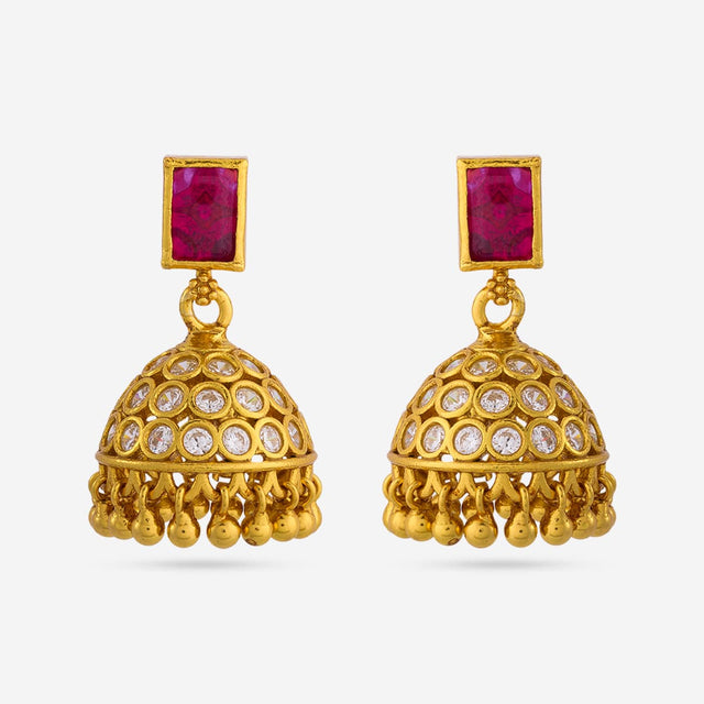 Temple Earring Silver Temple Earring 198578