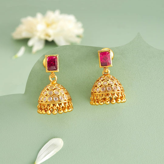 Temple Earring Silver Temple Earring 198578