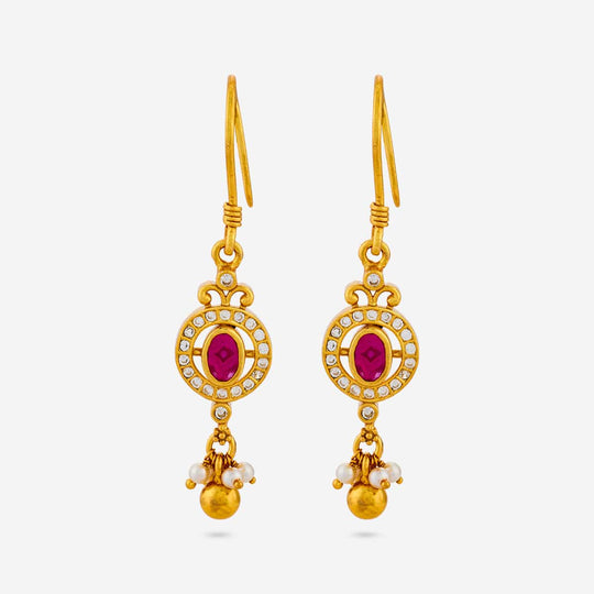 Temple Earring Silver Temple Earring 198599