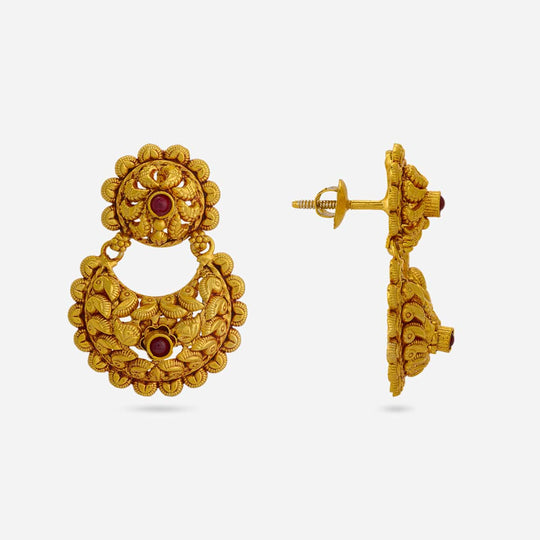 Temple Earring Silver Temple Earring 199474