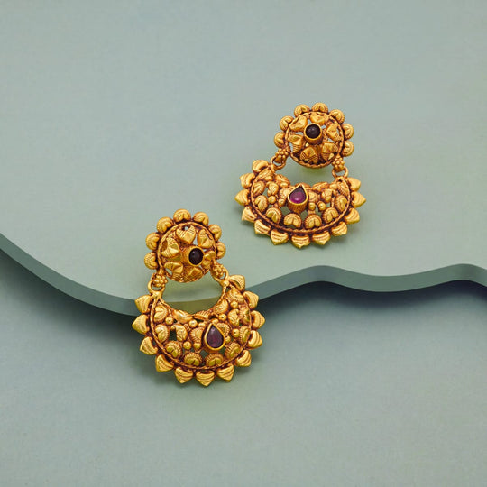 Temple Earring Silver Temple Earring 199475