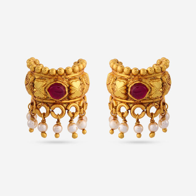Temple Earring Silver Temple Earring 199501