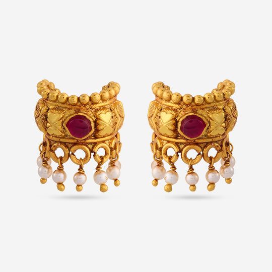 Temple Earring Silver Temple Earring 199501