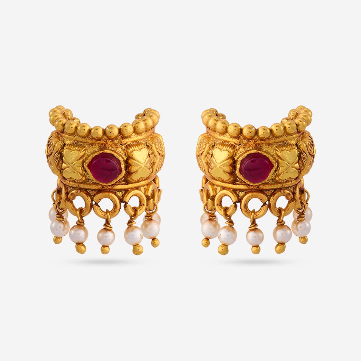 Temple Earring Silver Temple Earring 199501