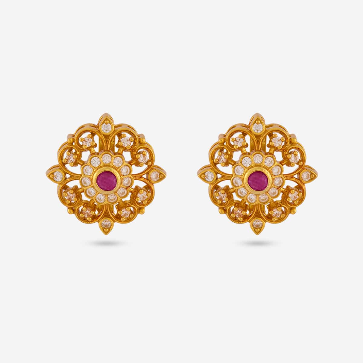 Temple Earring Silver Temple Earring 199534