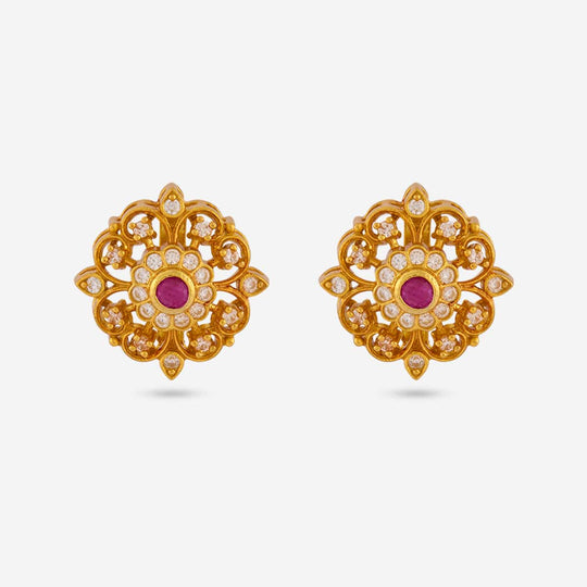 Temple Earring Silver Temple Earring 199534