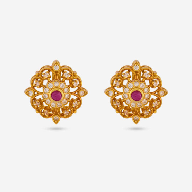 Temple Earring Silver Temple Earring 199534