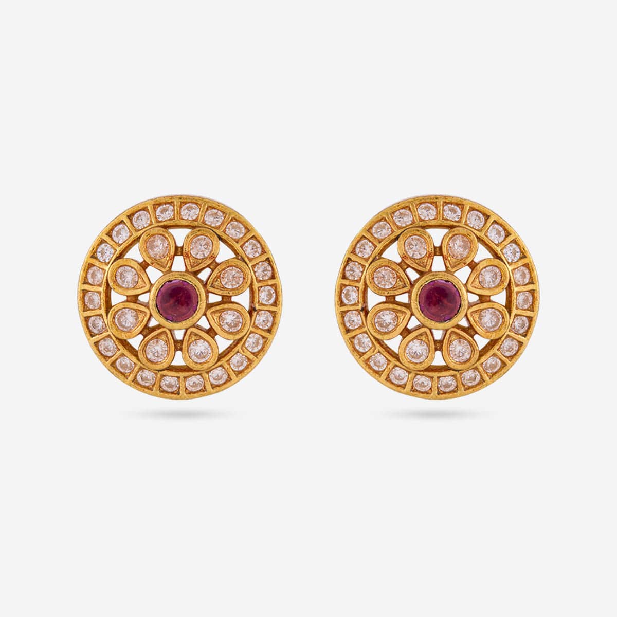 Temple Earring Silver Temple Earring 199535