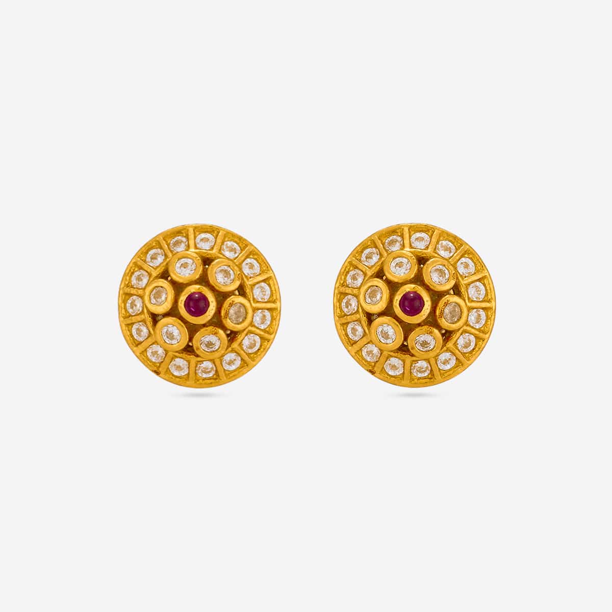 Temple Earring Silver Temple Earring 199536