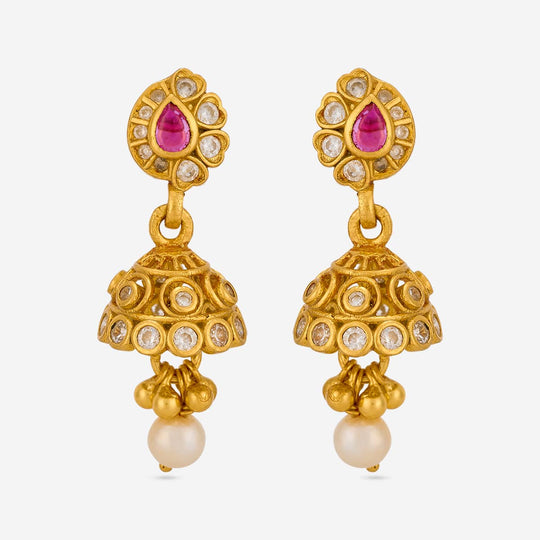 Temple Earring Silver Temple Earring 199538