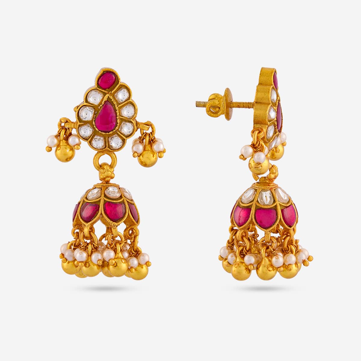 Temple Earring Silver Temple Earring 199540
