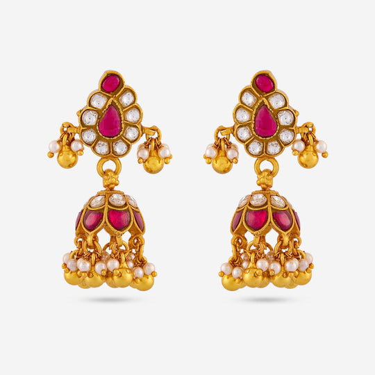 Temple Earring Silver Temple Earring 199540