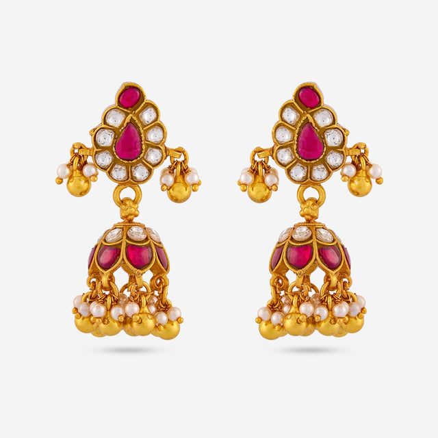 Temple Earring Silver Temple Earring 199540