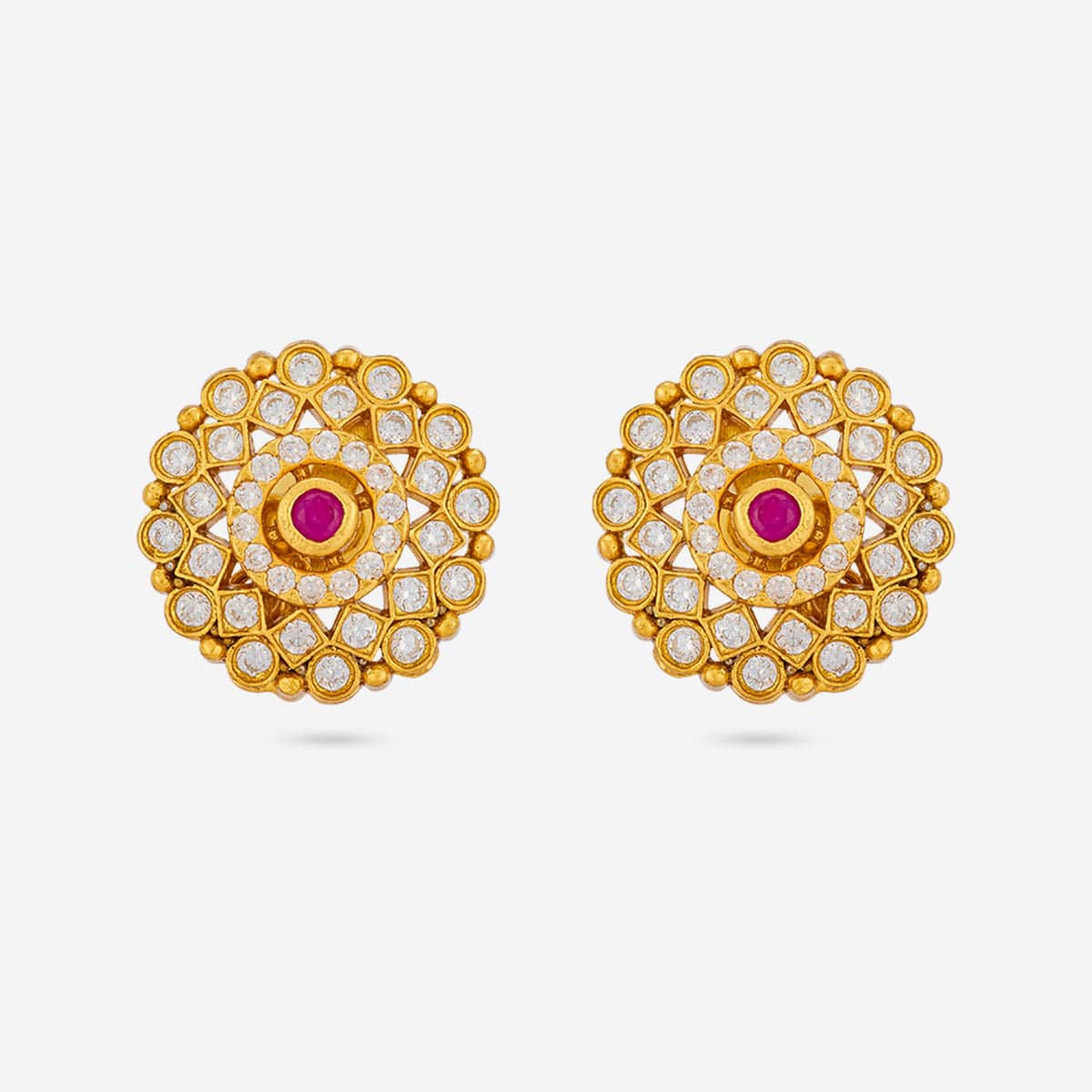 Temple Earring Silver Temple Earring 199552