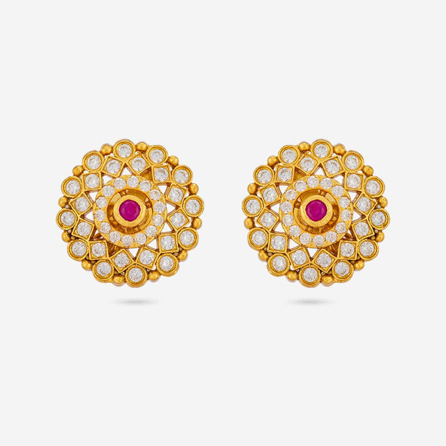 Temple Earring Silver Temple Earring 199552