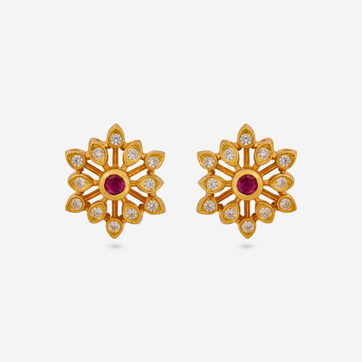 Temple Earring Silver Temple Earring 202852