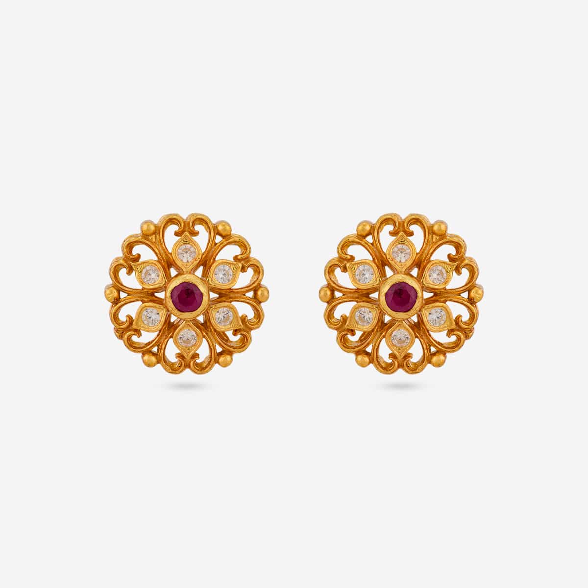 Temple Earring Silver Temple Earring 202854