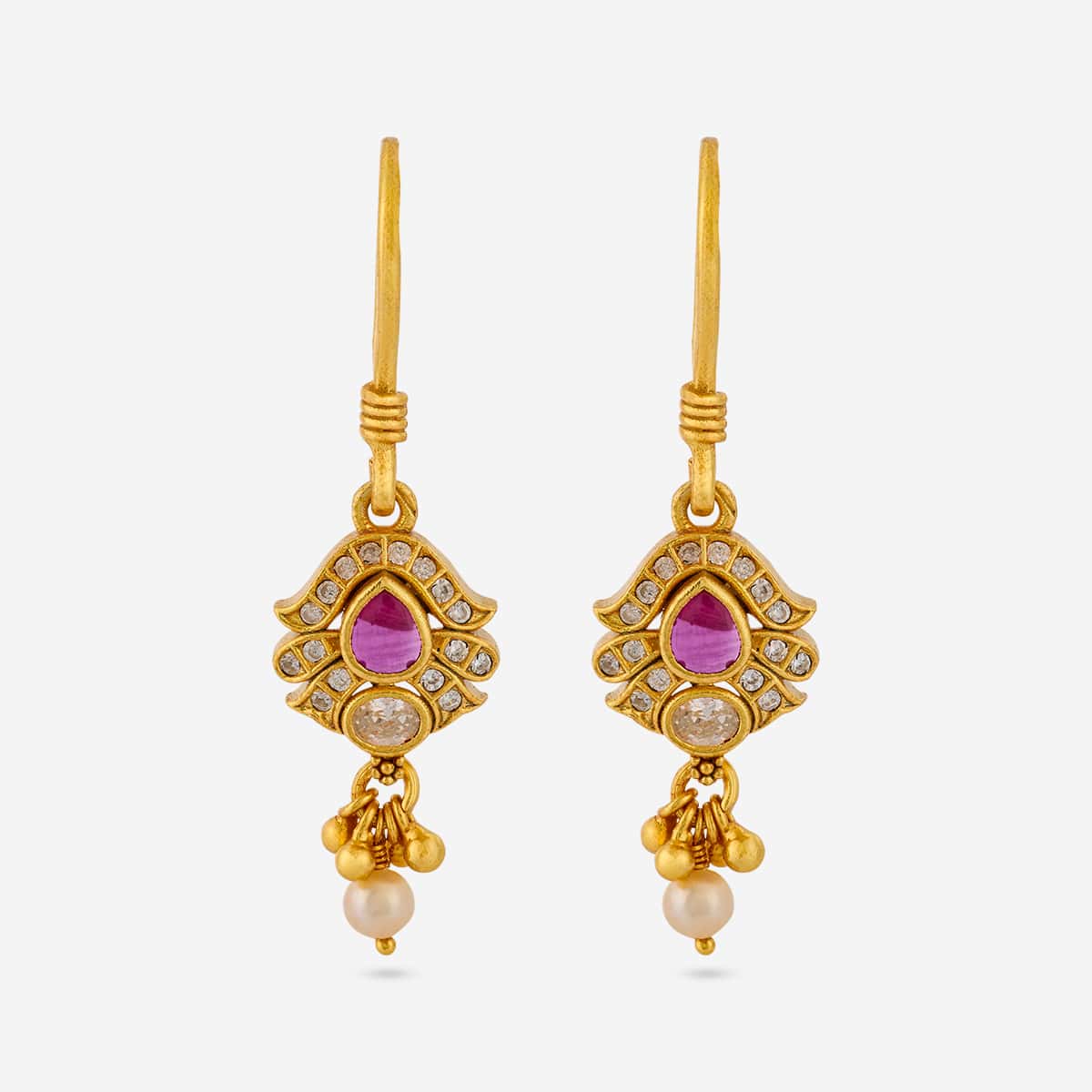 Temple Earring Silver Temple Earring 202857