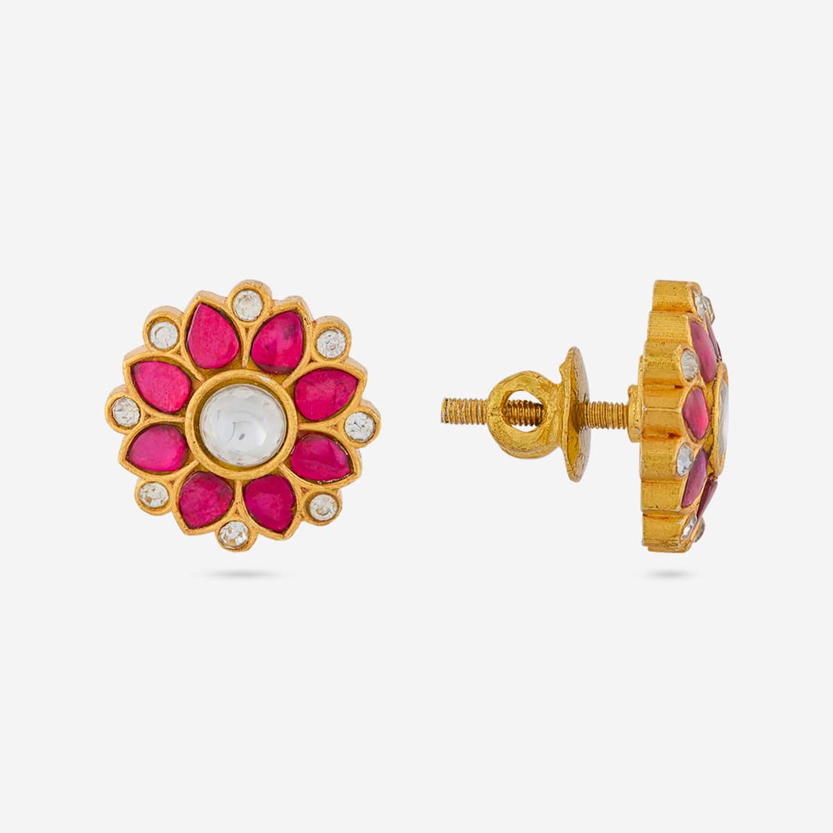 Temple Earring Silver Temple Earring 204841