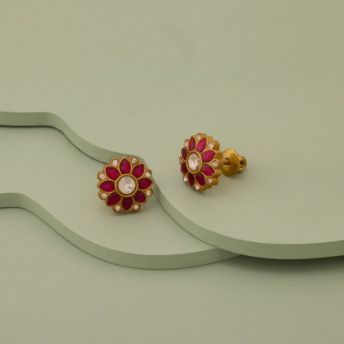 Temple Earring Silver Temple Earring 204841